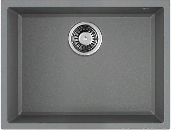 Фото товара: Omoikiri Tedori 54-U-GR, мойка, гранит, leningrad grey
