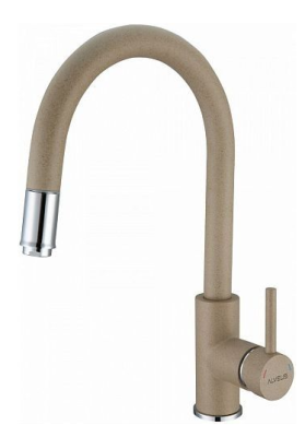 Детальное фото товара: ALVEUS DELOS - P G55 BEIGE, смеситель, гранит, бежевый