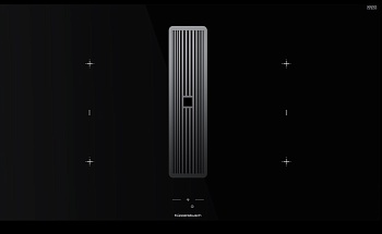 Фото товара: Kuppersbusch KMI 9850.1 SR-E Silver Chrome индукционная поверхность