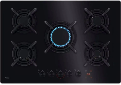 Детальное фото товара: AEG HKB75453NB газовая поверхность