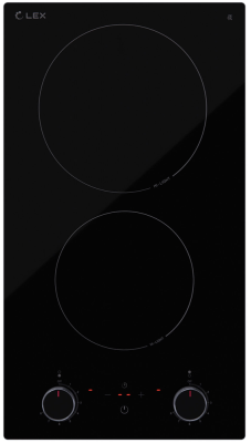 Фото товара: LEX EVH 3020 M BL стеклокерамическая поверхность