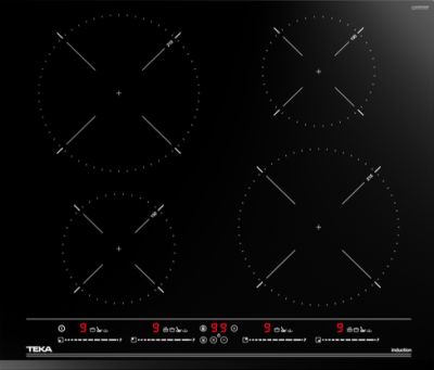 Детальное фото товара: Teka IZC 64320 MSP BLACK индукционная поверхность
