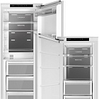 Maunfeld холодильник MBF205NFWGR Inverter + морозильник MBFR205NFWGR Inverter