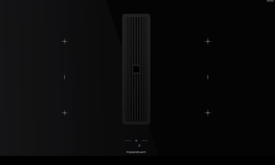 Детальное фото товара: Kuppersbusch KMI 9850.1 SR-S Black Velvet индукционная поверхность