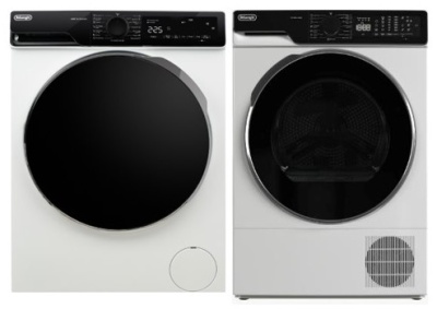 Фото товара: DeLonghi стирка DWM 724 VI ALICIA + сушка DTD 8105 Н FABIO