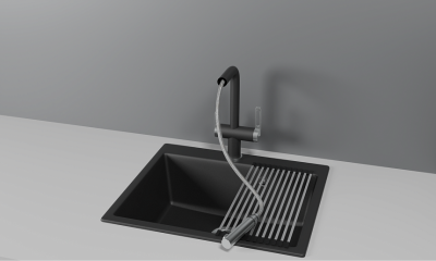 Детальное фото товара: GRANULA 8170 смеситель, гранит, турмалин