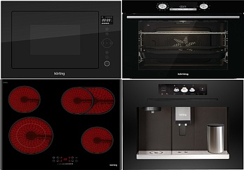 Фото товара: KORTING HK 62550 B + OKB 8921 ESN + KMI 825 TGN + KCM 9830 BCG