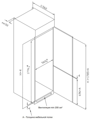 Схема встраивания