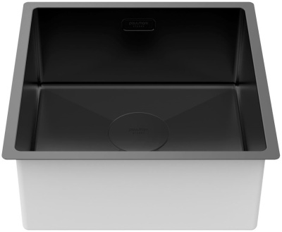 Детальное фото товара: Paulmark NEXT 44 UNI, мойка, нержавеющая сталь, матовый черный