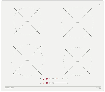 Фото товара: MEFERI MIH604WH POWER индукционная поверхность