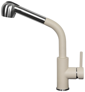 Фото товара: Zigmund & Shtain ZS 1200 L, смеситель, молодое шампанское