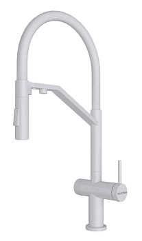 Фото товара: Paulmark ZENDER, смеситель, белый матовый