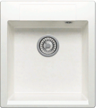 Фото товара: Polygran ARGO-420, мойка, мрамор, белый хлопок 36