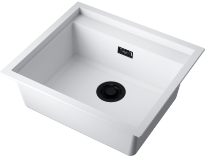 Детальное фото товара: Omoikiri Sintesi 57-WH, мойка, керамика, белый