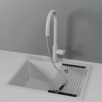 Детальное фото товара: GRANULA 8168 смеситель, гранит, базальт