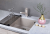 Omoikiri Bosen 54-U-WH, мойка, гранит, белый Детальное фото товара: Omoikiri Bosen 54-U-WH, мойка, гранит, белый