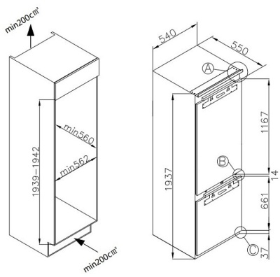 Схема встраивания
