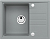 Фото товара: ALVEUS INTERMEZZO 30 GRANITAL CONCRETE- G81, мойка, гранит, серый (в комплекте с сифоном 1117292)