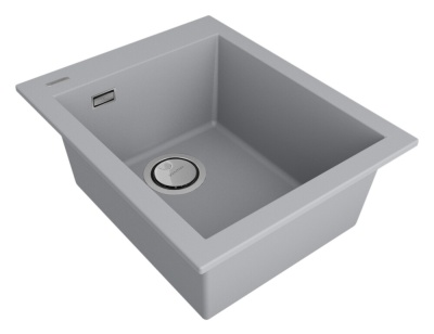 Paulmark DECORATION 41, мойка, гранит, серый Детальное фото товара: Paulmark DECORATION 41, мойка, гранит, серый