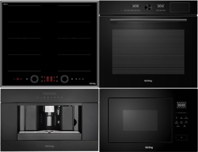 KORTING HIB 68700 B QUADRO + OKB 1650 GN STEAM + KMI 827 GN + KCM 9200 BG