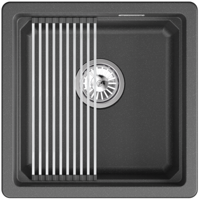 GRANULA 4501iU мойка, гранит, черный