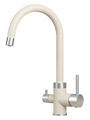 Детальное фото товара: GRANULA 5169 смеситель, нержавеющая сталь, пирит