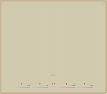 Фото товара: LEX EVI 641С IV индукционная поверхность