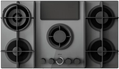 Детальное фото товара: ELICA NIKOLATESLA FLAME GR/A/88 газовая поверхность