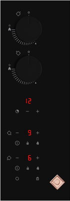 Детальное фото товара: De Dietrich DPI4602HM комбинированная поверхность