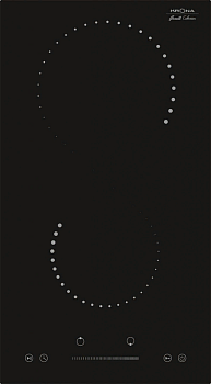 Фото товара: Krona CORTO 30 BL стеклокерамическая поверхность