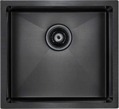Paulmark ALLER 48 UNI, мойка, нержавеющая сталь, вороненая сталь