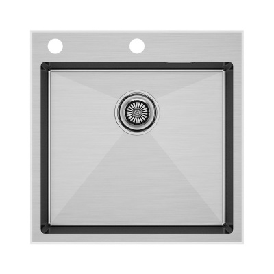 Paulmark KRONER-EDGE 51, мойка, нержавеющая сталь, брашированная сталь