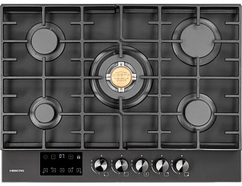 Фото товара: HIBERG VM 7255 B газовая поверхность