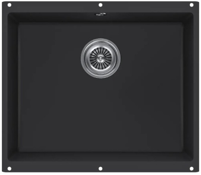 KUCHENSTERN UNDER 60, мойка, гранит, черный