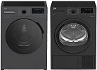 Beko стирка WSPE7H616A + сушка DF7412GB