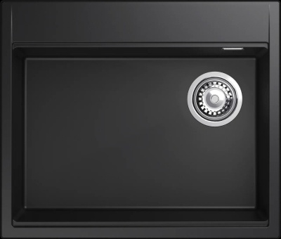 Детальное фото товара: Rivelato TESORO TR-605-R nero, мойка, гранит, чёрный