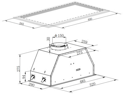 Схема встраивания