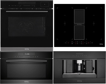Фото товара: KORTING HIBH 68980 NB + OKB 1350 S GNBX STEAM + KMI 830 GNBX + KCM 9200 BG