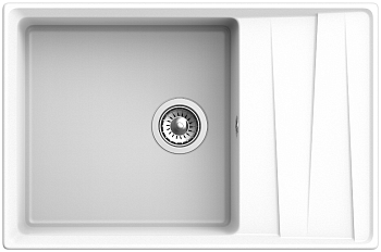 Фото товара: GranFest LEVEL GF-LV-760L, мойка, мрамор, иней