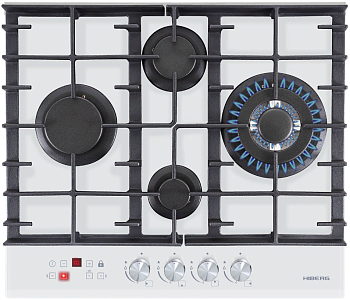 Фото товара: HIBERG VM 6145 W газовая поверхность