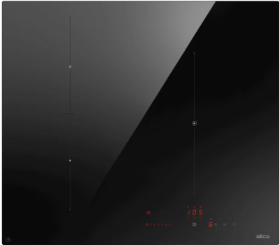 Детальное фото товара: ELICA RATIO CONNEX 603 PLUS BL индукционная поверхность