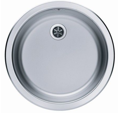 ALVEUS FORM 10 NAT-90 FI , мойка, нержавеющая сталь (в комплекте с сифоном 1130550)