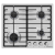 Детальное фото товара: Maunfeld EGHS.64.6CS/G газовая поверхность