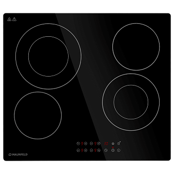 Фото товара: Maunfeld CVCE594DBK LUX стеклокерамическая поверхность