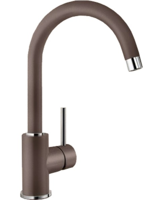 Детальное фото товара: Blanco Mida, смеситель, гранит, кофе