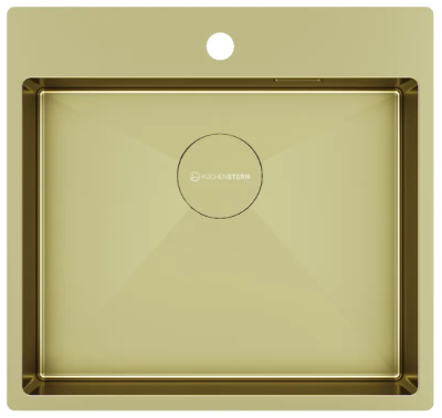 KUCHENSTERN WERK 60, мойка, нержавеющая сталь, золото KUCHENSTERN WERK 60, мойка, нержавеющая сталь, золото