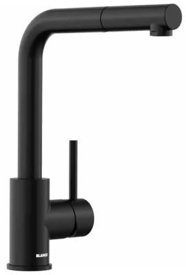 Детальное фото товара: Blanco Mila-S, смеситель, черный матовый