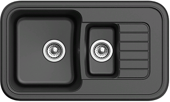 Фото товара: Ewigstein Antik A- 60KF, мойка, гранит, черный