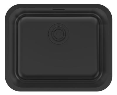 Paulmark VELLO 53 UNI, мойка, нержавеющая сталь, матовый черный