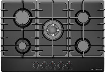 Фото товара: Kuppersberg FS 76 B газовая поверхность